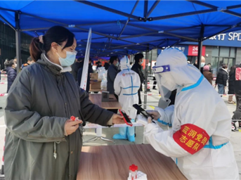 蓉城先锋| 蓝润远鸿服务党员先锋队，为抗疫而战！